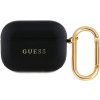 Guess PU Grained Classic Logo puzdro pre AirPods 3, čierne 57983122190