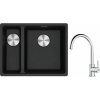 Súprava granitový drez Franke Maris 125.0687.269, kuchynská batéria Franke Lina 115.0693.228