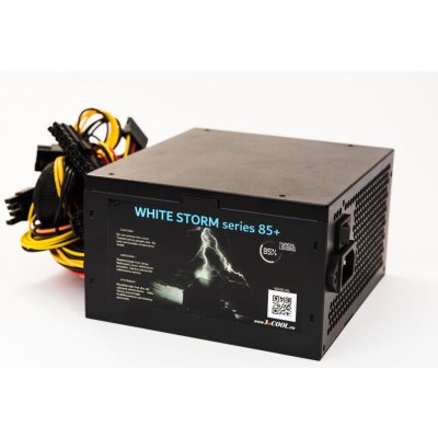 1stCOOL White Storm series 85+ 700W, 12cm fan ECP-700A-12-85