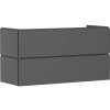 Skrinka pod umývadlo bez umývadla Hansgrohe Xilesa E 118x62x47 cm bridlicová matná šedá mat 54264760