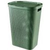 Curver Koš na špinavé prádlo INFINITY 59L recyklovaný plast zelený 04754-S86