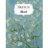 Sketch Book: Van Gogh Sketchbook Scetchpad for Drawing or Doodling Notebook Pad for Creative Artists Almond Blossoms