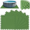 Penová podložka pod bazén puzzle 50 × 50 cm, 8 ks, 1,9 m²