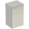 Geberit Smyle Square - Bočná skrinka, pánty vpravo, pieskovo sivá 500.359.JL.1