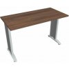 Hobis Pracovný stôl Flex, 120x75,5x60 cm, orech/kov