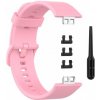 BStrap Silicone remienok na Huawei Watch Fit, light pink (SHU005C07)