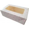 Krabica s okienkom 125x210x70mm srdiečka kus