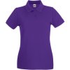 Fruit of the Loom Polokošile Lady-Fit Premium Polo, krátký rukáv, dámská COT-16303035001 S Purpurová