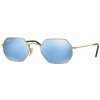 slnečné okuliare Ray-Ban RB3556N 001/9O OCTAGONAL - 53/21/145