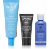 Apivita Aqua Beelicious Apivita Cleansing Black Detox Cleansing Gel čistiaci gél s aktívnym uhlím na tvár a oči 15 ml + Apivita Aqua Beelicious Hydrating Toner tonizačná pleťová voda s hydratačným úči