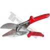 TRIUMF Kliešte prestrihovacie uhlové na PVC, drevené a gumové profily, 220mm