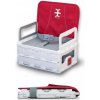 Detská skladacia sedačka na stoličku Nikidom Flat Pack červená