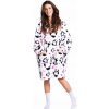 Mikina s dekou Oversize Panda Cozy Noxxiez CH354