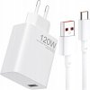 NABÍJAČKA SIEŤOVÁ RÝCHLA NA TELEFÓN | 120W | + KÁBEL USB-C 1M UNIVERZÁLNA