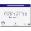 Akvarelový blok Clairefontaine Fontaine Semi Glazed - 30 x 40 cm, 25 listov, 300 g