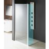 POLYSAN - MODULAR SHOWER stena na inštaláciu na múr, pre pripojenie otoč.panelu 900 MS3A-90