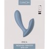 Svakom Erica - modrá nositeľná intímna pomôcka, Bluetooth, 11 režimov