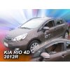 Kia Rio 2011-2017 (predné) - deflektory Heko
