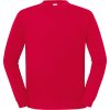 Fruit of the Loom Mikina Iconic 250 Set-In Sweat, unisex COT16229200405-red 2XL Červená