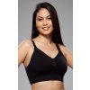 361 Bezšvová podprsenka na dojčenie Čierna 85B-E