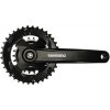 Stred SHIMANO Altus MT101 175mm 36/22z. 9-k. čierny bez krytu na štvorhran
