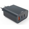 Hama Schnellladegerät PD 65W 2xUSB-C/1xUSB-A, anthrazit 86445