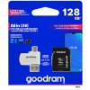 Goodram pamäťová karta Micro Secure Digital Card All-In-ON, 128GB, multipack, M1A4-1280R12, UHS-I U1 (Class 10), multipack s čítač