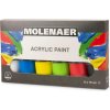 Molenaer Sada akrylových farieb 6 x 75 ml
