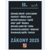 Zákony II/A 2025 Občanský zákoník - Obchodní korporace, Občanský soudní řád, Živnostenský zákon
