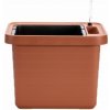 PLASTIA Truhlík samozavlažovací BERBERIS UNO teracota 45x40x35 cm