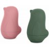 Petite&Mars silikónové do kúpeľa Love birds Rose Green