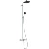 Hansgrohe Activera S - Sprchový set s vaňovým termostatom, priemer 24 cm, 2 prúdy, EcoSmart, chróm - 28871000