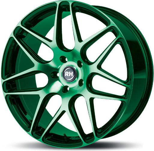 RH RIMS RB11 9x20 5x127 ET50 color polished - green