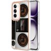 Gumený 3D kryt na Oppo Reno12 5G - Retro Rádio