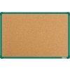 VMS VISION, s.r.o. Korková nástenka boardOK so zeleným rámom 600x900