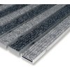 textilná hliníková čistiace vstupná vnútorné rohož Alu Low - 60 x 90 x 1 cm