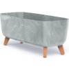 Prosperplast Kvetináč GRACIA CASE BETON EFFECT 58cm sivý