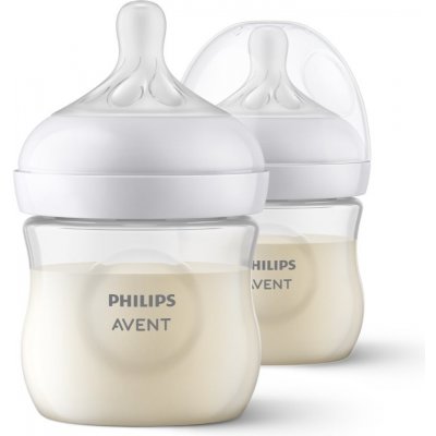 Philips Avent Natural Response Baby Bottle dojčenská fľaša 0 m+ 2x125 ml