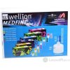Wellion MEDFINE plus Penneedles 10 mm ihla na aplikáciu inzulínu pomocou pera 100 ks + nádoba na použité ihly, 1x1 set