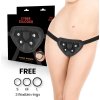 Cyber Silicock Strap-On Harness With 3 Rings Free - Postroj Pre Pripínací Penis