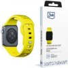 3mk Silicone Watch Strap pro Apple 42/44/45/49 mm Yellow 5903108565868