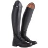 Čižmy jazdecké kožené, so šnúrkami a šikmým zipsom Kavalkade Maximus
