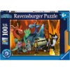 Puzzle Ravensburger Puzzle 133796 Ako Vycvičiť Draka: The Nine Realms 100 Dielkov (4005556133796)