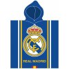 Carbotex · Detské froté pončo - futbalová osuška s kapucňou FC Real Madrid - motív Famoso - pre deti 3 - 6 rokov