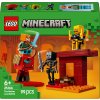 LEGO LEGO® Minecraft® Lávová bitva v Netheru 21266