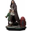 Iron Studios Star Wars - Obi-Wan and Young Leia Statue Deluxe Art Scale 1/10