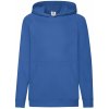 Blue Fruit of the Loom Kids Hoodie modrá 9-10 Y Fruit of the Loom 5904882132635