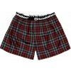 Pánske boxerky Horsefeathers, CLAY BOXER SHORTS Červená,Čierna,Sivá M