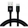 Swissten 71522201 USB - microUSB, 1,2m, černý