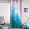 Matějovský Dekoračný záves Ocean Blanka Matragi, 100% BAVLNA, s kruhmi 140x260cm